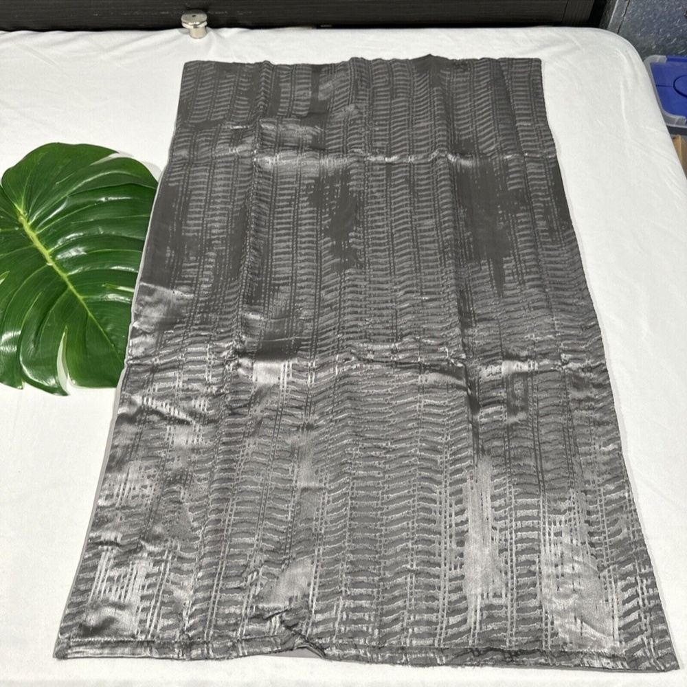 NIB $165 [ 1‎ Standard/Queen Sham ] Donna Karan Vapor Collection Grey - Picture 4 of 13
